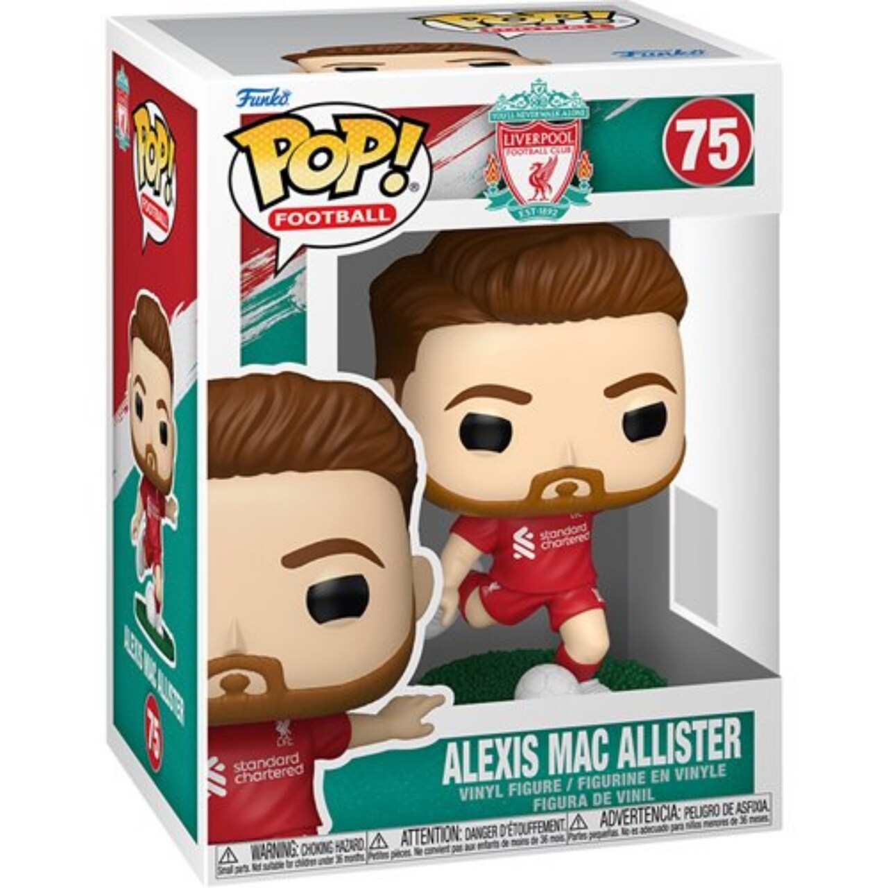 Football Liverpool Alexis Mac Allister Funko Pop! Vinyl Figure #75
